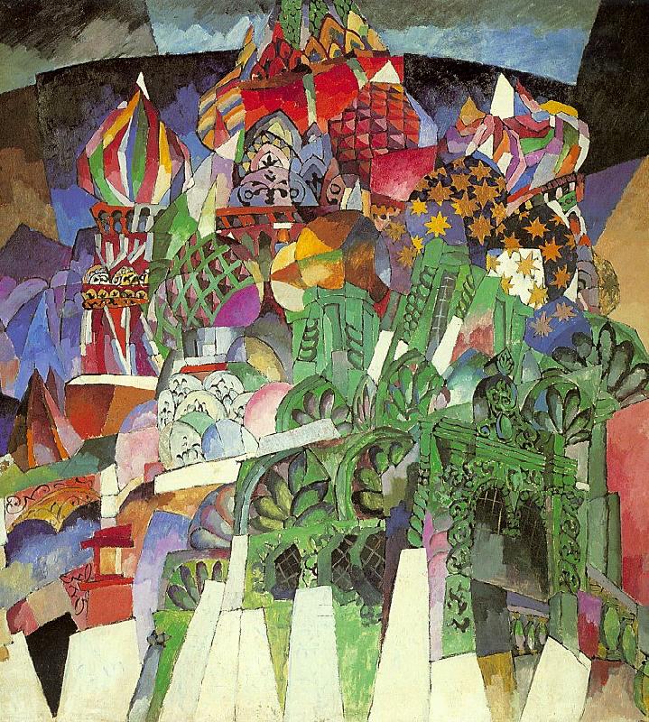 Lentulov, Aristarkh St. Basil's Cathedral